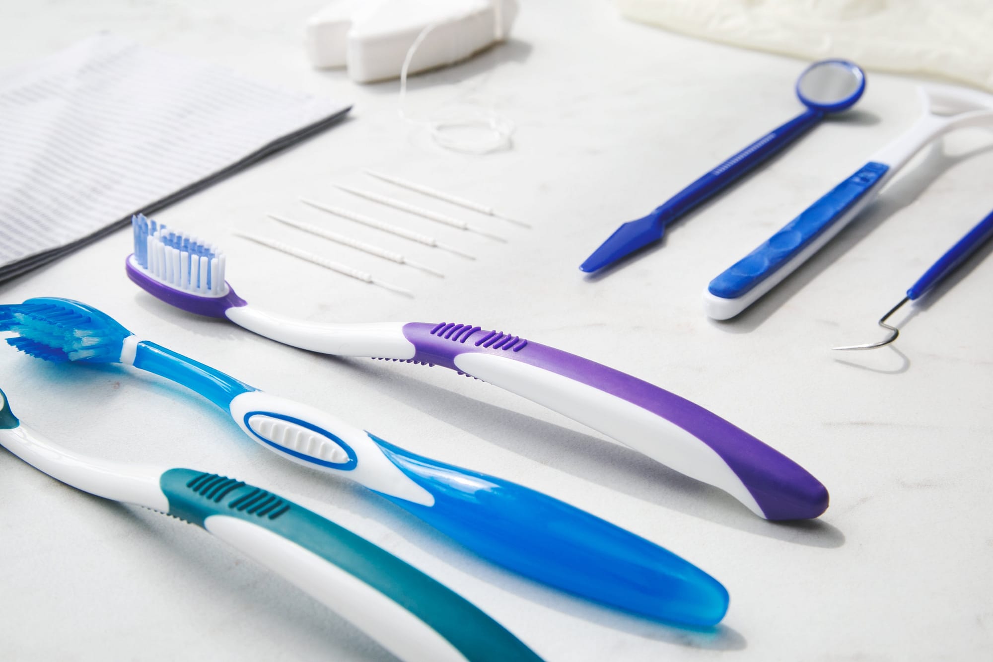 Toothbrush and other tools for dental care
